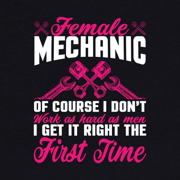 Female Mechanic I Engineer I Craftswoman by Shirtjaeger